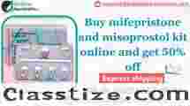 Buy mifepristone and misoprostol kit online and get 50% off 