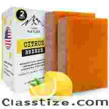 iHeart Citrus Soap Bar (2 Packs) with Lemon, Orange,