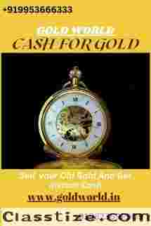 Come with any amount of gold and get instant cash on your gold.
