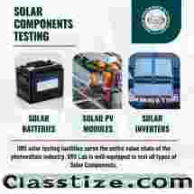 URS Solar Components Testing lab in Gurugram