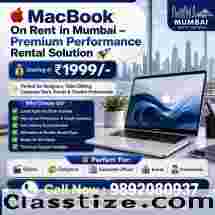 Rent a Macbook on start at rs.999/-