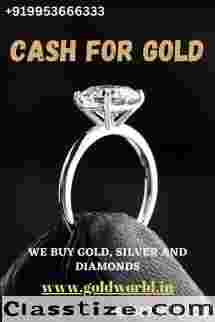 If you want instant cash for your old gold than sell your gold to the GOLDWORLD.