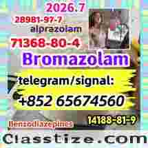 Bromazolam，71368-80-4 ，Alprazolam,28981-97-7,    telegram/signal+852 65674560  5cladba Raw Materials precursor 5fadb adbb jwh-018 Cannabinoids 1119-51-3 68-12-2 dmf k2 584-08-7 109555-87-5   43120-28-1 alprazolam 28981-97-7 benzodiazepines    bromazolam 71368-80-4  etizolam 40054-69-1  802855-66-9 eutylone 3mmc 4mmc 17764-18-0 mdma PMK 28578-16-7 powder oil ethyl glycidate 1369021-80-6 1451-82-7  BMK 5449-12-7 powder oil glycerin acid  49851-31-2  718-08-1 119276-01-6 protonitazene opioid isotonitazene metonitazene 14188-81-9 14680-51-4  China factory supply China supplier hot sale safe delivery door to door new formula top quality source factory yellow And  white powder best price free sample the warehouse has goods in stock telegram/signal+852 65674560 