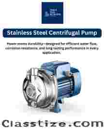 Stainless Steel Centrifugal Pump for Reliable Water Flow