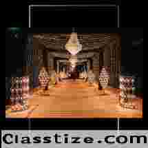 Affordable wedding decorator in Gurgaon for sangeet, reception and wedding sets