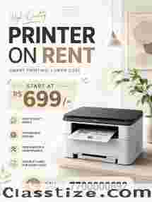 Printer On Rent Start At Rs.699/-  Only In Mumbai