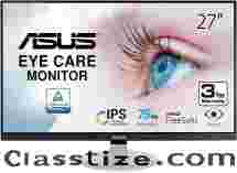 ASUS 27” 1080P Monitor (VA27DQ) - Full HD, IPS, 75Hz, Speakers, sync/FreeSync™
