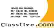 MBA Online Top Universities/Colleges in India- Benefits & Salary Prospects
