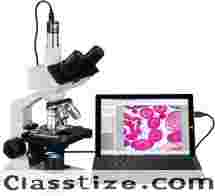 OMAX 40X-2500X Digital Lab Trinocular Compound LED Microscope 