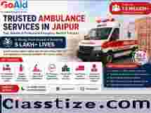 Book Ambulance in Jaipur – GoAid ICU & Oxygen Ambulance