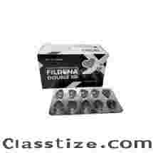 Buy Fildena Double 200 Mg (Sildenafil Citrate) Tablets Online [10% off] @Flatmeds