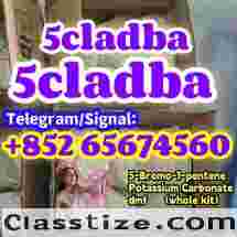 5cladba raw material adbb 5CL-ADB-A 5cladba 5f-adb Contact Cherie Telegram/Signal：+852 65674560 Location: China   Grantee 100% safe shipping, free of EU customs clearance.  We will ship by special line that shipping company do custom clearance and deliver to door.  100% safe delivery!       Why Choose Us   1.  Quality is our culture.  We cooperate with research institutions,strictly control the process from raw material to finished product   2.  Time is the gold. Fast shipment by reputed shipping line.   3.  Customer comes first.  We provide reasonable price, high quality product and prompt shipment.   4.  Full experience of large numbers containers loading in Chinese sea port.   5.  Best service after shipment .   6.  Professional documents for your clearance .