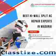 Best Hi-Wall Split AC Repair Experts in madurai
