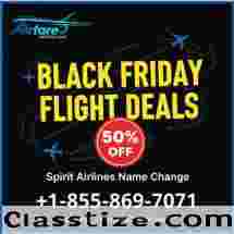 Name Change Help & Black Friday Fares – Spirit Airlines ☎ +1-855-869-7071