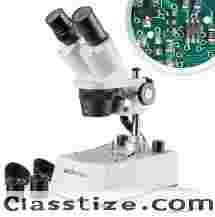 AmScope SE306R-P-LED Forward-Mounted Binocular Stereo Microscop