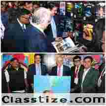 Exhibition of Animation and Designing Inaugurated by H.E. Evagoras Vryonides at the 13th GFJN & AVGC Noida