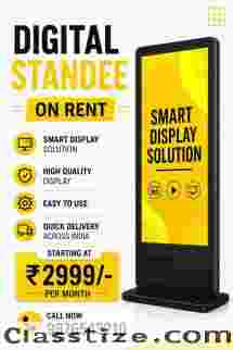 Rent a standee on start at rs.2999/-