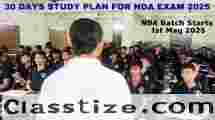 30  DAYS STUDY PLAN FOR NDA EXAM 2025