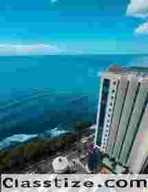 Viva Como Un Rey, Deleitandose Con Su Vista Al Mar, Desde El Piso 26!!!