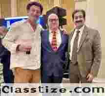 Renowned Maltese Actor Manuel Cutajar Meets Dr. Sandeep Marwah of Marwah Studios