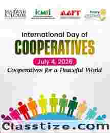 ICMEI, AAFT and Rotary E-Club of Winter Haven Celebrate International Day of Cooperatives at Marwah Studios