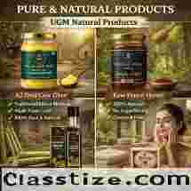 Buy 100% Pure A2 Desi Ghee, Raw Honey & Natural Village Products Online – Free Shipping