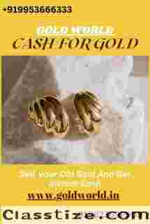 If you want instant cash for your old gold than sell your gold to the GOLDWORLD.