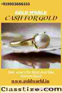  We the GOLDWORLD pay you instant cash for your old gold and highest in DELHI NCR.