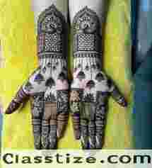 Make Weddings Beautiful with the Best Bridal Mehndi Artist in Lucknow Designs
