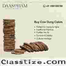 Cow Dung Cakes For Ashwamedha Yagna 