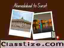 Ahmedabad to Surat Cab
