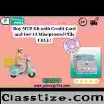 Buy MTP Kit with Credit Card and Get 10 Misoprostol Pills FREE!