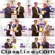 Dr. Sandeep Marwah Honours Eminent Film Industry Leaders at the 18th Global Film Festival Noida 2025