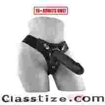 Ravishing Cock and Balls 7 Inch Strap On Dildo | Shop | CALL 9836351212