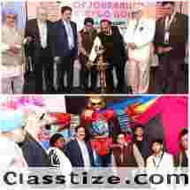 Inauguration of AVGC Section at the 13th Global Festival of Journalism Noida 2025 at Marwah Studios
