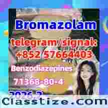 Chemical Raw Material CAS 71368-80-4 bromazolam In Stock Safe Delivery 