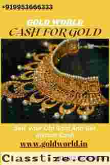 If you want instant cash for your old gold than sell your gold to the GOLDWORLD.