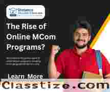 MCom From Distance Learning
