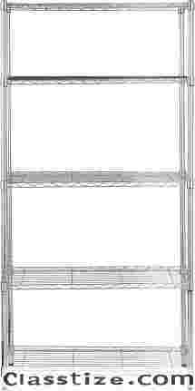 Amazon Basics 5-Shelf Adjustable Heavy Duty Steel Wire Rack Storage Shelving Organizer Review