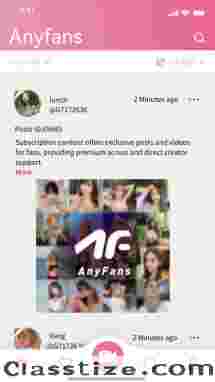 Sell Anyfans accounts! For more than 5000$ charge.