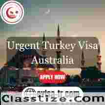Urgent Turkey Visa Australia