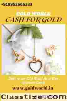 If you want instant cash for your old gold than sell your gold to the GOLDWORLD.