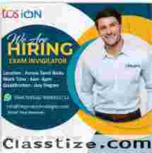 TCS ION Hiring Invigilator in Tamil Nadu