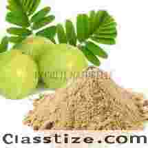 Get Natural Dried Amla Powder Supplier and Exporter in India