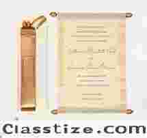 Royal Scroll Wedding Invitations | Crafted to Tell Your Story