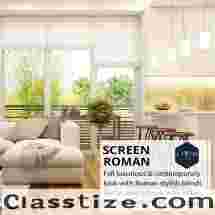 Style your Home Decor with Roman Roller Shades