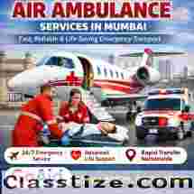24/7 Air Ambulance in Mumbai – Advanced Life Support by GoAid