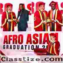 Dr. Sandeep Marwah Addresses Over 700 International Graduates as Chief Guest at Afro Asia Student Connection in India Convocation