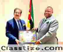 Dr. Sandeep Marwah Nominated Chair of Indo Mozambique Film and Cultural Forum by Mozambique High Commissioner