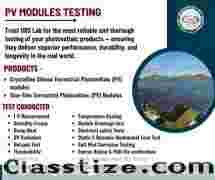 PV Modules Testing services in Gwalior